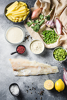 포토 JPG 해외이미지 채소 재료 감자 요리 사람없음 레몬 해산물 완두콩 날것 피쉬앤칩스 해외포토 과일 콩 영국음식 파일형식 이미지허브