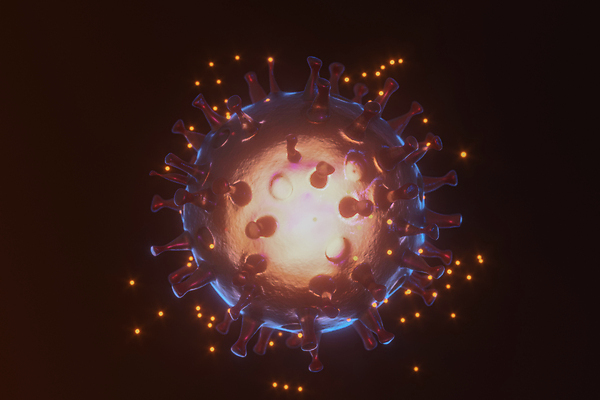 JPG 해외이미지 의학 세포 사람없음 3D 검은색 바이러스 전염병 코로나바이러스 델타변이바이러스 오미크론 해외포토 포토 컬러 질병 디지털합성 파일형식 이미지허브