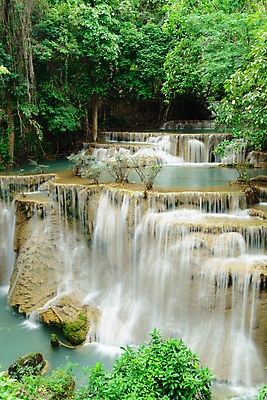 포토 JPG 해외이미지 식물 잎 모션 태국 자연 산 국립공원 풍경 사람없음 초록색 물 폭포 젖음 흐름 가을 개울 숲 시원함 열대우림 내추럴 깊이 해외포토 자연요소 계절 공원 아시아 컬러 컨셉 강 생태계 파일형식 이미지허브