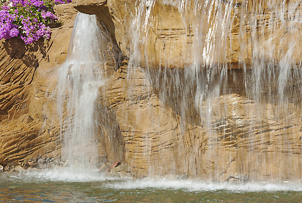 포토 JPG 해외이미지 모션 사람없음 물 정원 폭포 연못 조경 블러 해외포토 자연요소 자연 파일형식 이미지허브