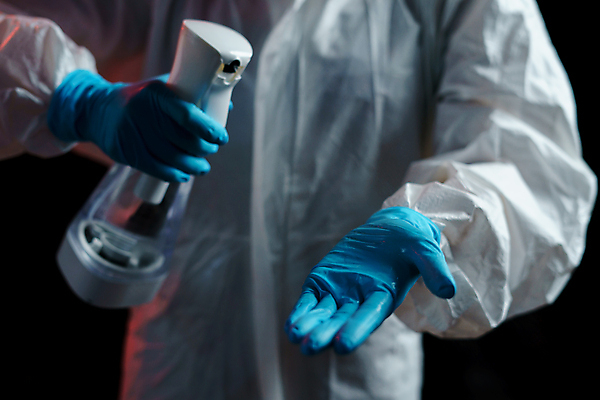 포토 JPG 해외이미지 장갑 유니폼 고글 병원 가면 안전 정장 사람없음 약 건강관리 의사 액체 실험실 바이러스 보호 질병 위험 과학자 예방 감염 분무기 돌봄 소독 위생관리 전염병 해외포토 직업 잡화 옷 과학 컨셉 의학 모션 건강 실험 관리 의료진 학자 파일형식 이미지허브