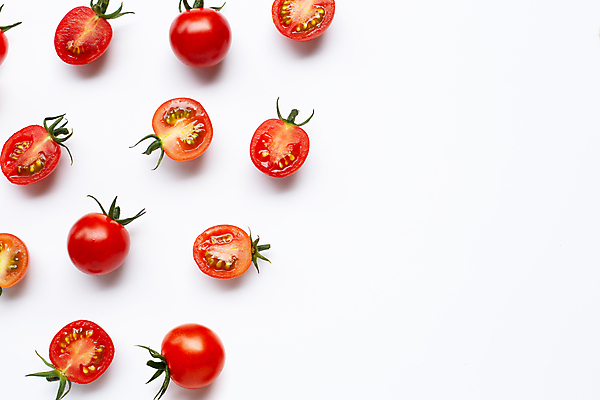 포토 JPG 해외이미지 토마토 방울토마토 단면 실내 사람없음 흰배경 해외포토 백그라운드 채소 내부 흰색 파일형식 이미지허브