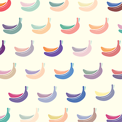 JPG 해외이미지 디자인 백그라운드 패턴 일러스트 바나나 사람없음 노란색 패턴백그라운드 해외일러스트 컬러 무늬 과일 파일형식 이미지허브