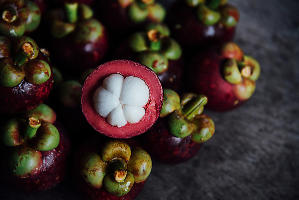 포토 JPG 해외이미지 회색배경 단면 실내 사람없음 가득함 열대과일 망고스틴 해외포토 백그라운드 과일 내부 회색 파일형식 이미지허브