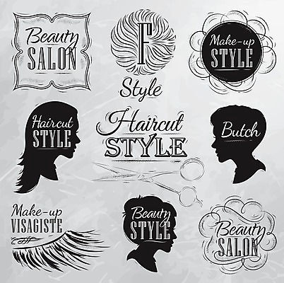 EPS 해외이미지 여자 일러스트 비즈니스 유행 검은색 칠판 흰색 신용카드 콧수염 분필 복고 우표 돌봄 석탄 스타일리스트 옛날 이발사 해외일러스트 컬러 모션 수염 사람 금융 초크 파일형식 벡터 이미지허브