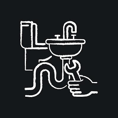 EPS 해외이미지 디자인 선 백그라운드 컨셉 일러스트 주택 건물 주방 검은색 웹 칠판 욕실 흰색 수리 위생 낙서 스케치 심볼 서비스 싱크대 사인 그림 분필 윤곽 손그림 변기 유지 고립 배관공 변기통 설치 재주꾼 활자 해외일러스트 건축물 컬러 인터넷 미술 개수대 초크 활자판 파일형식 벡터 이미지허브