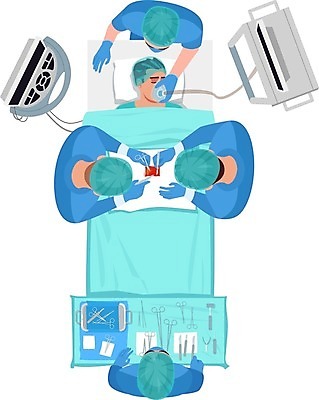 EPS 해외이미지 디자인 남자 일러스트 들기 여러명 상반신 성인 환자 의사 잡기 수술 플랫 수술실 수술도구 산소마스크 수술기구 성인남자만 해외일러스트 다수 의학 의료기기 모션 마스크 사람 치료 의료진 의학용품 남자만 성인만 파일형식 벡터 이미지허브