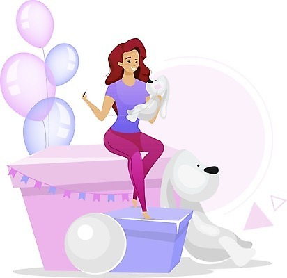 EPS 해외이미지 동물 백인 캐릭터 디자인 여자 어린이 백그라운드 컨셉 일러스트 포옹 휴가 창조 선물 사람 그래픽 장식 장난감 파티 흰색 축하 생일 작업실 플랫 개 바느질 만화 만들기 심플 부드러움 장인 수공예 폭식 고립 솜씨 핸드메이드 해외일러스트 일러캐릭터 서양인 기념일 컬러 포유류 안기 모션 이벤트 감각 공예 파일형식 벡터 이미지허브