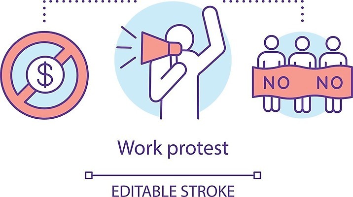 EPS 해외이미지 편집 디자인 선 컨셉 일러스트 비즈니스 추상 노동자 아이디어 미술 그래픽 픽토그램 웹 확성기 분노 업무 군중 충돌 심볼 사인 그림 윤곽 일반 월급 고립 공산주의 소셜 스트라이크 얇은 엘리먼트 운동가 집회 타격 항의 해외일러스트 직업 감정 무늬 인터넷 모션 문화예술 사람 작업 파일형식 벡터 이미지허브