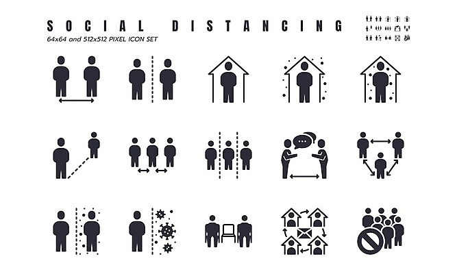 EPS 해외이미지 일러스트 가이드 거리 주택 건강 사람 세트 우주 인사 그룹 바이러스 닫기 질병 군중 위험 사인 예방 감염 번짐 일반 고립 고체 상형문자 소셜 팁 해외일러스트 직업 문자 컨셉 의학 모션 건물 예절 파일형식 벡터 효과 이미지허브