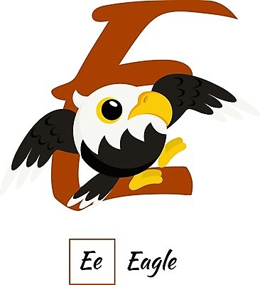 EPS 해외이미지 동물 캐릭터 알파벳 영어 교육 어린이 일러스트 학교 동물원 미술 미소 단어 컬러풀 귀여움 유치원 플랫 만화 편지 독수리 고립 해외일러스트 일러캐릭터 문자 컬러 컨셉 조류 문화예술 표정 사람 파일형식 벡터 이미지허브