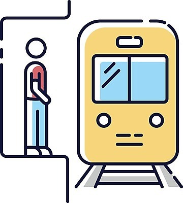 EPS 해외이미지 클립아트 디자인 산업 선 여행 컨셉 일러스트 픽토그램 웹 기차 표현 도시 플랫 전철 역 만화 심볼 속도 심플 윤곽 승객 튜브 지하 대도시 일반 단상 고립 얇은 엘리먼트 통근 활자 해외일러스트 육상교통 인터넷 교통시설 대중교통 출근 활자판 파일형식 벡터 이미지허브