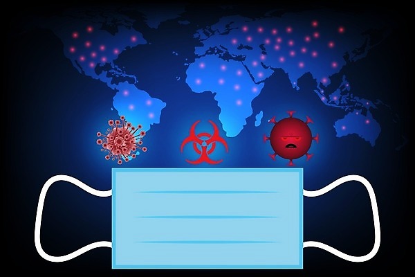 EPS 해외이미지 지구 과학 백그라운드 컨셉 지도 일러스트 생물 가면 경비 빨간색 세계 지구본 진료 수비 환경오염 바이러스 보호 질병 위험 공격 생물학 전쟁 감염 전염 미생물 방패 박테리아 공격적 인플루엔자 전염병 해외일러스트 교육 컬러 의학 모션 안전 파일형식 벡터 이미지허브