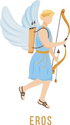 EPS 해외이미지 전신 남자 날개 일러스트 화살 한명 서기 들기 성인 활 큐피드 그리스로마신화 그리스신 사랑의화살 에로스 화살통 성인남자한명만 해외일러스트 1 모션 통 사람 신_종교 신화 남자한명만 성인남자만 파일형식 벡터 이미지허브