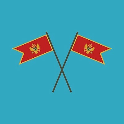 EPS 해외이미지 전통 디자인 배너 문화 물결 캠페인 여행 컨셉 일러스트 휴가 미술 경사 이벤트 그래픽 장식 축제 웹 자유 축하 깃발 막대기 플랫 만화 선거 심볼 사인 깃대 봉 애국심 대각선 교차 고립 독립 몬테네그로 엘리먼트 전국 해외일러스트 선 인터넷 문화예술 민주주의 파일형식 벡터 이미지허브