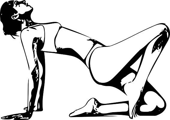 EPS 해외이미지 여자 일러스트 요가 건강 한명 사람 성인 검은색 스트레칭 요가자세 흰색 필라테스 성인여자한명만 해외일러스트 1 웰빙 컬러 포즈 운동 여자한명만 성인여자만 파일형식 벡터 이미지허브