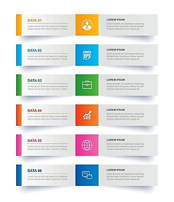 EPS 해외이미지 템플릿 디자인 배너 종이 백그라운드 일러스트 비즈니스 성공 추상 그래픽 가로 세트 숫자 꼬리표 라벨 자료 인포그래픽 정보 성장 바 발표 플랫 6 사인 메뉴 보고서 옵션 레이아웃 종이접기 페이지 인덱스 단계 방법 엘리먼트 타임라인 해외일러스트 문자 컨셉 무늬 프레임 접기 파일형식 벡터 이미지허브