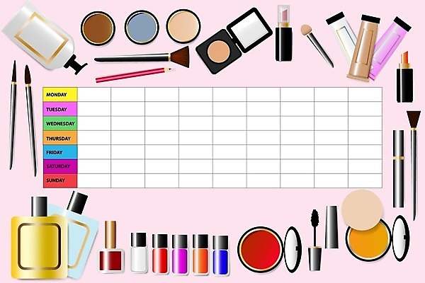 EPS 해외이미지 디자인 여자 분홍색 백그라운드 일러스트 그림자 장식 쇼핑 세트 유행 상점 화장품 거울 립스틱 달력 붓 일주일 화려 상품 가루 볼터치 수집 심볼 피부 크림 향수 마스카라 로션 돌봄 엘리먼트 스타일 해외일러스트 컬러 컨셉 모션 사람 신체부위 화장 뷰티 파일형식 벡터 이미지허브