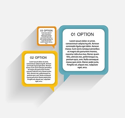 EPS 해외이미지 하늘색 말풍선 일러스트 비즈니스 사람없음 그래픽 노란색 인포그래픽 심플 엘리먼트 해외일러스트 컬러 파란색 파일형식 벡터 이미지허브