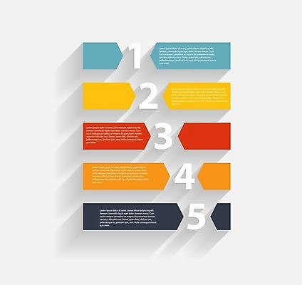 EPS 해외이미지 일러스트 비즈니스 사람없음 그래픽 숫자 인포그래픽 심플 순서 엘리먼트 목차 해외일러스트 문자 파일형식 벡터 이미지허브