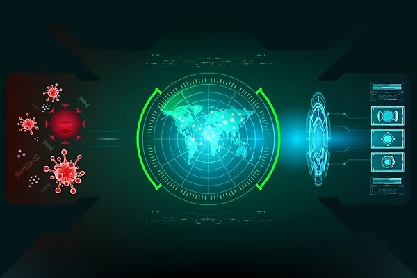 EPS 해외이미지 지구 과학 컨셉 지도 일러스트 미래 생물 기술 빨간색 컴퓨터 세계 지구본 원형 바이러스 DNA 사이버 분석 생물학 순환 감염 미생물 박테리아 발견 UI 공격적 레이더 인터페이스 인플루엔자 전염병 AI_인공지능 해외일러스트 도형 교육 컬러 의학 모션 전자제품 질병 생명공학 파일형식 벡터 이미지허브