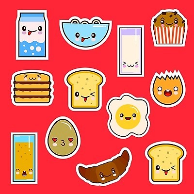EPS 해외이미지 캐릭터 디자인 행복 감정 얼굴 음료 음식 채소 과일 일러스트 미소 케이크 식당 일본 저녁식사 입 차 아침식사 잼 만화 설탕 먹기 토스트 점심식사 고립 해외일러스트 일러캐릭터 아시아 빵 모션 디저트 표정 신체부위 상점 식사 소스_음식 파일형식 벡터 이미지허브