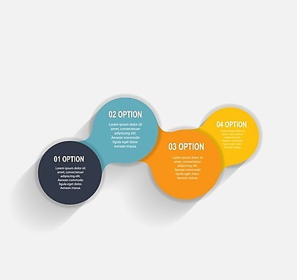 EPS 해외이미지 일러스트 비즈니스 사람없음 그래픽 인포그래픽 원형 연결 심플 엘리먼트 해외일러스트 도형 파일형식 벡터 이미지허브