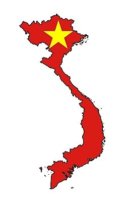 EPS 해외이미지 배너 실루엣 지도 일러스트 그래픽 검은색 흰색 깃발 그림 베트남 윤곽 고립 전국 해외일러스트 컬러 촬영기법 동남아시아 파일형식 벡터 이미지허브