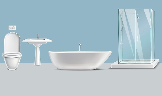 EPS 해외이미지 디자인 종이 벽 백그라운드 의자 일러스트 건축양식 바닥 아파트 주택 실내 내부 장식 3D 목욕 거울 방 욕실 흰색 도자기 장롱 클래식 고급 위생 타일 수도꼭지 화장실 시스템 변기 거짓 변기통 보유 엘리먼트 위생관리 목업 스타일 현실 해외일러스트 건축 컬러 가구 컨셉 관리 건물 청결 디지털합성 파일형식 벡터 이미지허브
