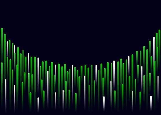 EPS 해외이미지 모양 디자인 선 조각 백그라운드 패턴 인터넷 일러스트 모션 벽지 추상 경사 그래픽 초록색 달리기 우주 디지털 힘 광선 흰색 바 원형 연결 발사 속도 코믹 대각선 스타일 더스트파티클 효과 해외일러스트 도형 컬러 무늬 파일형식 벡터 이미지허브