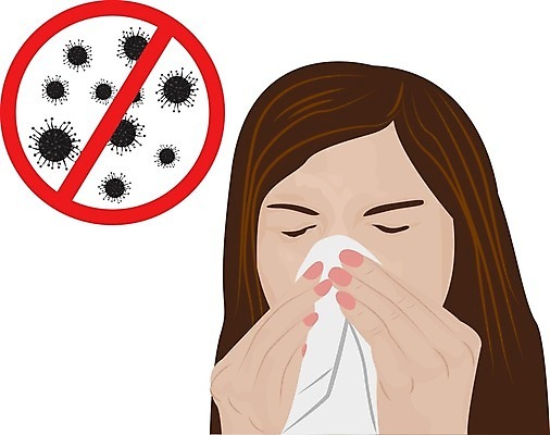 EPS 해외이미지 과학 백그라운드 일러스트 건강 사람 약 고통 시험 추위 실험실 호흡기관 바이러스 질병 생명공학 분석 생물학 감염 미생물 백신 셀프 인플루엔자 재채기 전염병 증상 해외일러스트 교육 감정 컨셉 의학 생물 실험 장기_의학 파일형식 벡터 이미지허브