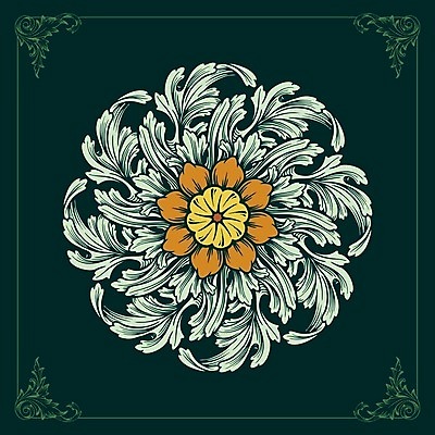 EPS 해외이미지 꽃 백그라운드 패턴 일러스트 창조 동양인 장식 화목 에너지 수확 원형 화려 우아함 보호 신비 심볼 명상 육각형 개발 대칭 만다라 엘리먼트 디테일 완전 해외일러스트 도형 식물 컨셉 무늬 농업 인종 파일형식 벡터 이미지허브