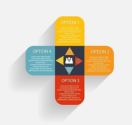 EPS 해외이미지 일러스트 비즈니스 사람모양 사람없음 그래픽 인포그래픽 그룹 플러스 심플 십자모양 엘리먼트 해외일러스트 모양 기호 십자 파일형식 벡터 이미지허브