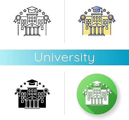 EPS 해외이미지 클립아트 학생 디자인 교육 선 컨셉 일러스트 학교 미술 건물 스터디 세트 검은색 웹 흰색 플랫 강의 수집 심볼 사인 시설 대학교 윤곽 팩 일반 고립 상형문자 얇은 총각 활자 고등교육 해외일러스트 문자 건축물 컬러 인터넷 문화예술 학습 화장품 활자판 파일형식 벡터 이미지허브