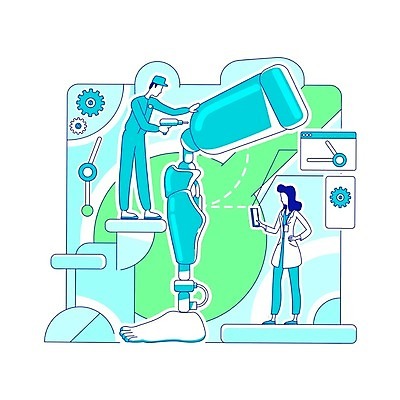 EPS 해외이미지 전신 여자 남자 과학 일러스트 미래 실험 들기 성인 두명 파란색 스마트폰 기계 공구 실험복 부속품 제조 연구원 만들기 인터넷창 의족 성인만 해외일러스트 직업 컬러 컨셉 인터넷 모션 사람 핸드폰 스마트기기 도구 가운 오브젝트 파일형식 벡터 이미지허브