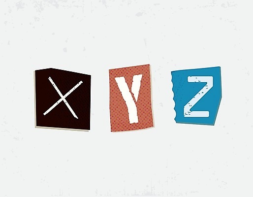 EPS 해외이미지 알파벳 조각 일러스트 타이포그라피 사람없음 세트 신문 X 모자이크 Z Y 엘리먼트 해외일러스트 문자 영어 간행물 뉴스 파일형식 벡터 이미지허브