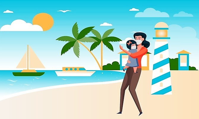 EPS 해외이미지 라이프스타일 옷 여자 딸 행복 감정 어린이 모래 바다 분홍색 여행 일러스트 가족 자연 엄마 날씨 휴가 휴식 사랑 사람 성인 야외 여름 컬러풀 태양 여행객 산책 재킷 도시 스타일 해외일러스트 자연요소 계절 컬러 컨셉 관계 생활 외투 생태계 파일형식 벡터 이미지허브
