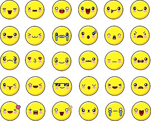 EPS 해외이미지 행복 감정 별 일러스트 키스 무표정 표정 윙크 사람없음 선글라스 노란색 눈감음 놀람 고통 다양 슬픔 짜증 하트 표현 울음 수줍음 눈물 메롱 곤란 싫은 반하는 이모지 해외일러스트 자연요소 모양 안경 컬러 다수 컨셉 모션 애정표현 파일형식 벡터 이미지허브