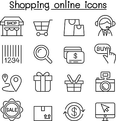 EPS 해외이미지 디자인 실루엣 선 컨셉 인터넷 일러스트 비즈니스 모바일 아이디어 그래픽 쇼핑 세트 픽토그램 세일 상점 카트 어플리케이션 구매 상품 가격 수집 고객 심볼 서비스 검색 패키지 소매 온라인 승진 전자상거래 고립 리뷰 마케팅 얇은 스타일 미니멀 해외일러스트 촬영기법 파일형식 벡터 이미지허브