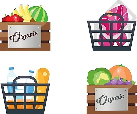 EPS 해외이미지 클립아트 디자인 잡화 음식 빵 백그라운드 채소 과일 일러스트 건강 육류 그래픽 초록색 쇼핑 세트 상자 세일 바구니 상점 웹 우유 신선 시장 플랫 구매 상품 만화 오브젝트 유기농 심플 지역 애니메이션 국산 슈퍼마켓 조립 고립 엘리먼트 현실 해외일러스트 웰빙 컬러 인터넷 식재료 유제품 파일형식 벡터 이미지허브