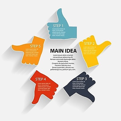 EPS 해외이미지 일러스트 비즈니스 사람없음 그래픽 인포그래픽 최고 심플 손모양 엘리먼트 해외일러스트 모양 파일형식 벡터 손_신체부위 이미지허브