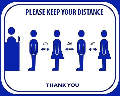 EPS 해외이미지 클립아트 일러스트 거리 건강 안전 사람 바이러스 보호 계산원 고립 해외일러스트 직업 컨셉 파일형식 벡터 이미지허브