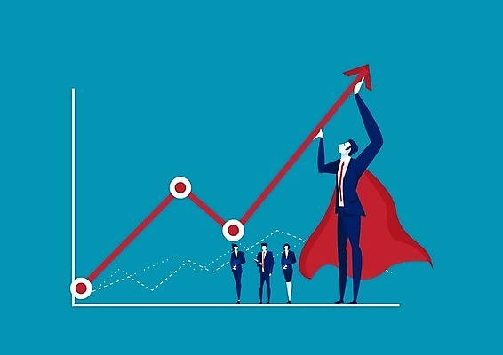 EPS 해외이미지 백인 직업 손 남자 일러스트 비즈니스 사업가 통계 성공 그래프 화살 정장 빨간색 금융 파란색 힘 성장 잡기 대표 방향 심볼 경영자 상승 쇼 이익 영웅 경영 슈퍼히어로 해외일러스트 서양인 옷 컬러 컨셉 모션 사람 신체부위 경제 리더 파일형식 벡터 이미지허브