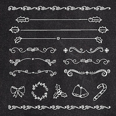 EPS 해외이미지 디자인 배너 선 크리스마스 일러스트 휴가 프레임 이벤트 장식 세트 파티 칠판 화환 수확 축하 인사 신용카드 낙서 수집 연도 심볼 그림 분필 복고 엘리먼트 해외일러스트 기념일 꽃 컨셉 농업 금융 예절 초크 파일형식 벡터 이미지허브