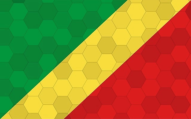 EPS 해외이미지 디자인 배너 문화 여행 백그라운드 일러스트 아프리카 추상 미래 그래픽 빨간색 초록색 노란색 줄무늬 손상 깃발 심볼 사인 그림 육각형 직사각형 애국심 벌집 고립 독립 전국 콩고 해외일러스트 도형 나라 컬러 컨셉 무늬 파일형식 벡터 이미지허브