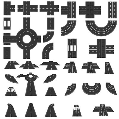 EPS 해외이미지 도로 길 선 조각 여행 포크 십자가 지도 곡선 일러스트 교통시설 자동차 거리 세트 장난감 원형 고속도로 보행자 모서리 계획 정상 오솔길 아스팔트 수집 교차로 사인 통로 짐차 타운 통과 종료 고립 길가 방법 직진 해외일러스트 도형 식기 육상교통 교통 컨셉 도시 시설 파일형식 벡터 이미지허브