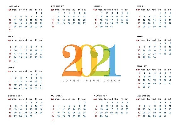 EPS 해외이미지 템플릿 디자인 계절 포스터 백그라운드 일러스트 새로움 그래픽 빨간색 빛 사무실 다이어리 달력 흰색 원형 일주일 날짜 12월 4월 6월 9월 11월 5월 연도 레이아웃 주말 덮기 일요일 1월 8월 10월 7월 2월 월 금요일 해외일러스트 도형 컬러 컨셉 비즈니스 모션 사무용품 요일 파일형식 벡터 이미지허브