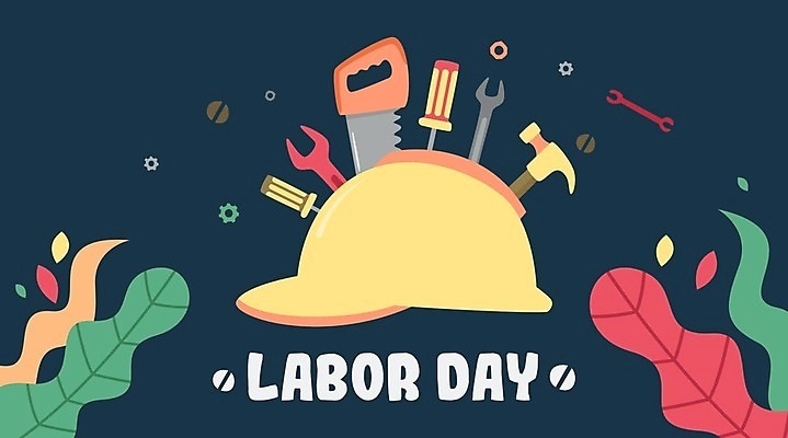 EPS 해외이미지 잎 일러스트 노동자 사람없음 스패너 망치 안전모 톱니바퀴 톱 근로자의날 해외일러스트 식물 직업 기념일 공구 헬멧 안전장비 파일형식 벡터 이미지허브