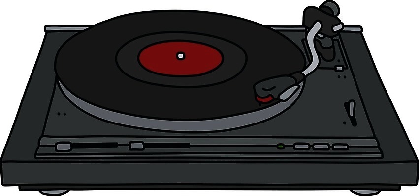 EPS 해외이미지 음악 일러스트 주택 빨간색 세트 검은색 소리 듣기 만화 전자 오디오 아날로그 축음기 뮤지컬 해외일러스트 컬러 음향기기 모션 문화예술 건물 전자제품 골동품 파일형식 벡터 이미지허브