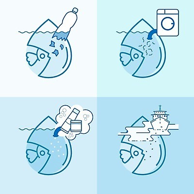 EPS 해외이미지 동물 디자인 바다 백그라운드 컨셉 일러스트 어류 그래픽 물 파란색 세트 환경 화장품 인포그래픽 독약 환경오염 플랫 떨어짐 파편 플라스틱 심볼 사인 시작 생태계 윤곽 충격 세탁기 실수 엘리먼트 해외일러스트 자연요소 컬러 재질 뷰티 수중동물 가전제품 파일형식 벡터 이미지허브